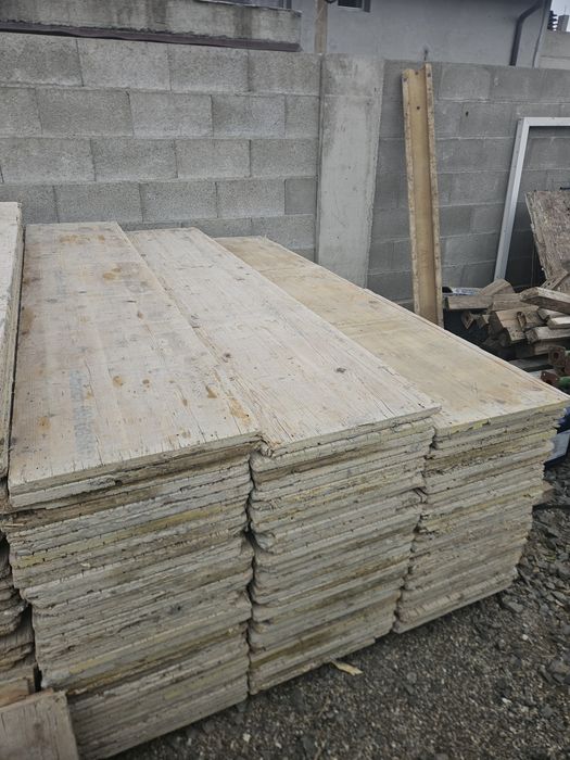Cofraje doka panouri cofrat lemn beton  placi galbene  27mm montanti u și platbanda 1m 0.5m