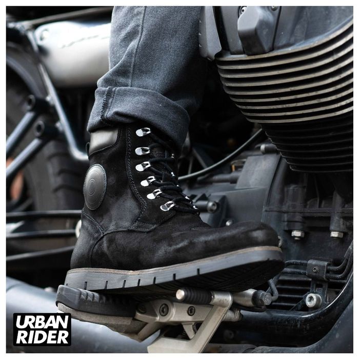 Ghete moto Rev'it Ghinza 3, culoare neagra, marimea 46.