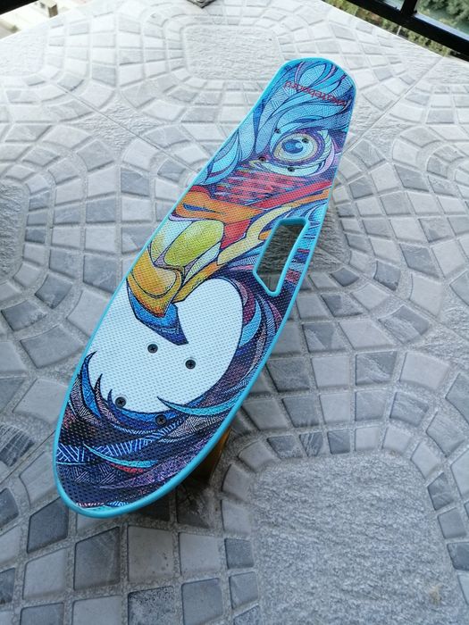 Скейтбоард классный, очень удобный, прекрасно катается