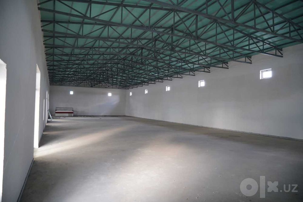 Аренда/продажа оптовых павильонов 1400–3200 м² (25 000 сум за 1м²)