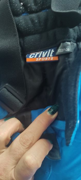 Pantaloni fas albastru