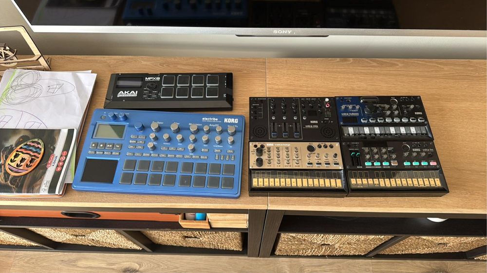 Korg Electribe 2+volca set