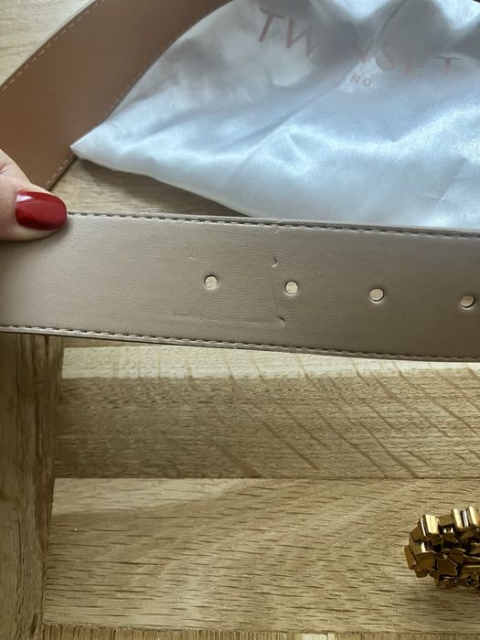 Колан с тока Twinset бежов