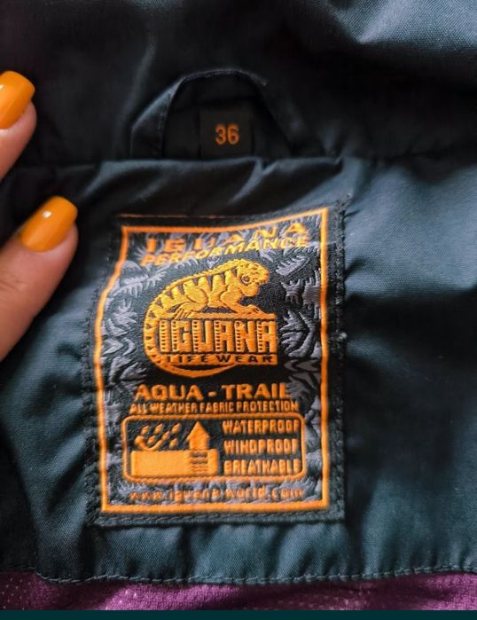 Geaca iarna dama Iguana Performance Aqua trail 5k(S)