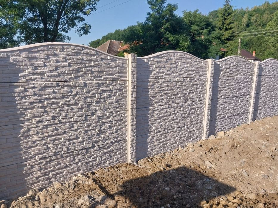 Gard de beton vibropresat