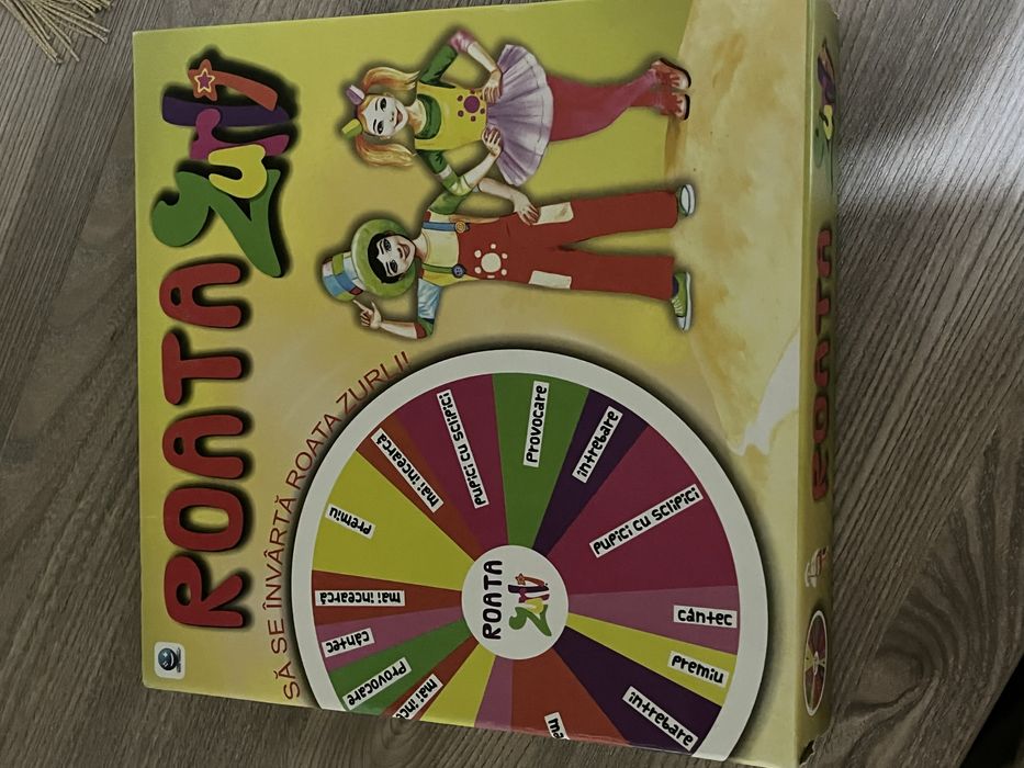 Roata zurli un joc distractiv