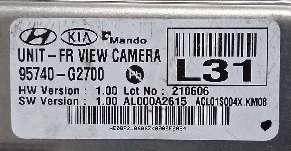 95740-G2700 camera parbriz Hyundai Ioniq Kia