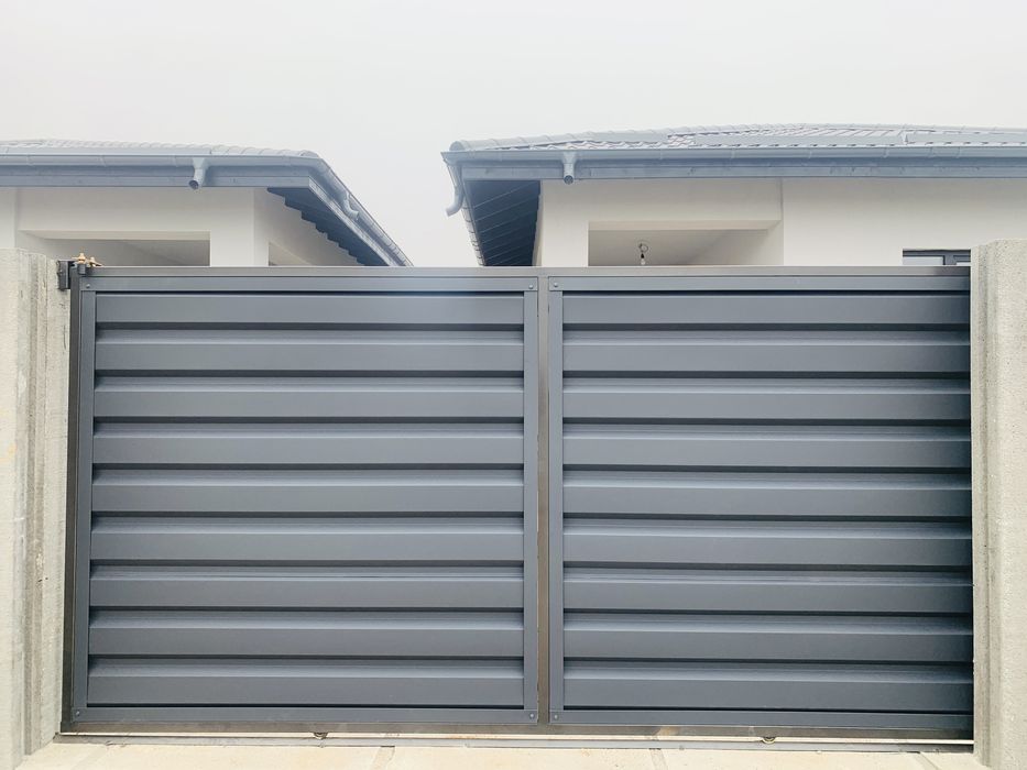 Gard metalic T35 – tabla vopsita electrostatic mat