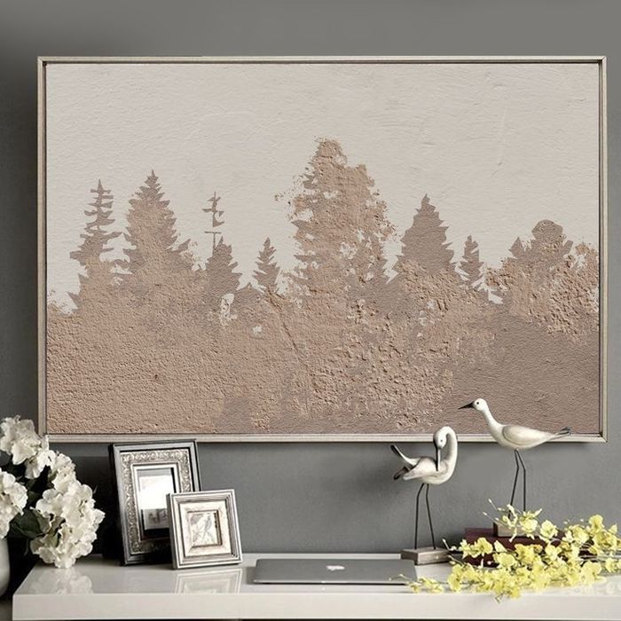 Текстурные картины в интерьер