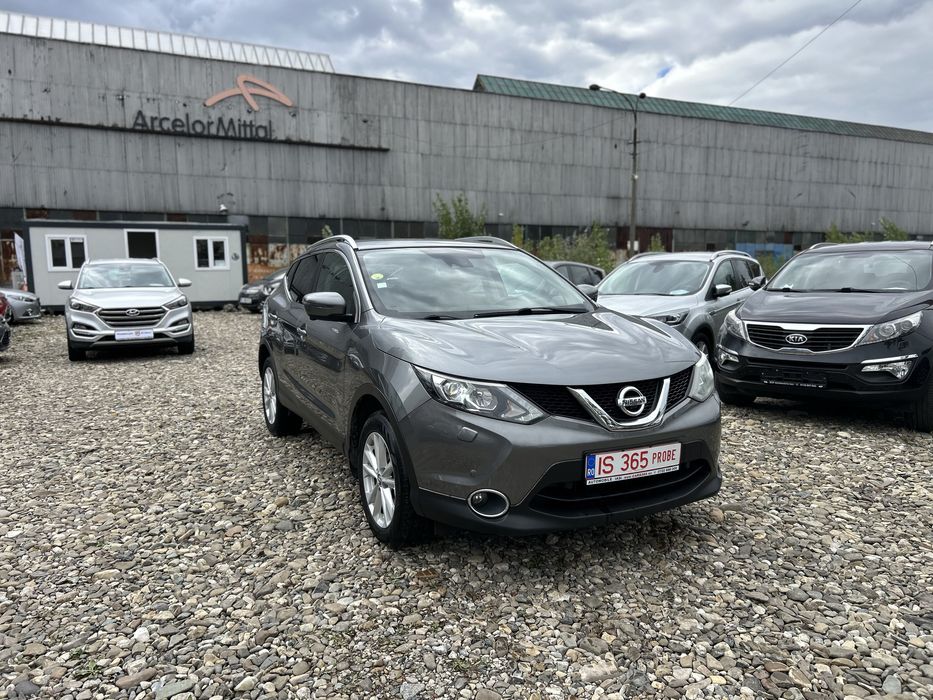 Nissan Qashqai Tekna 1.6dci euro 6, full led, dezghetare parbriz, rate