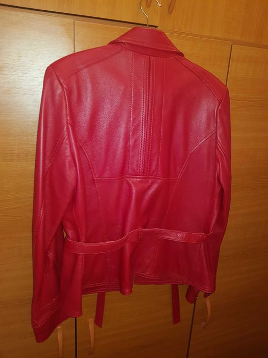 geacă/jachetă damă piele naturală, mărimea 46-48