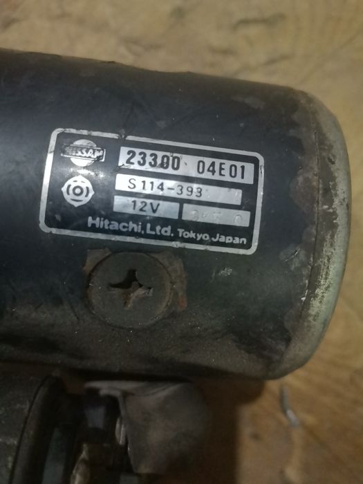 Ниссан Блюберд U11, стартер.