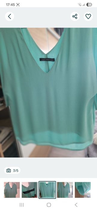 Bluza Zara,nouă,S/M