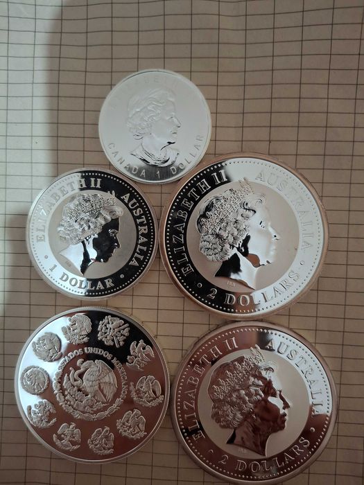 Сребро!! Сребър. Монети различни