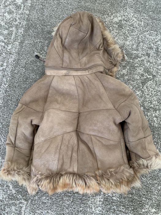 Детско яке от еко кожа, топло и удобно