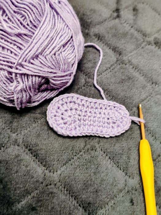 Ръчно плетени бебешки терлички