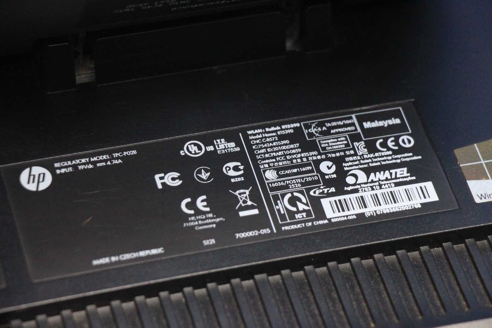 HP monoblok Remont yoki zapchast uchun sotiladi