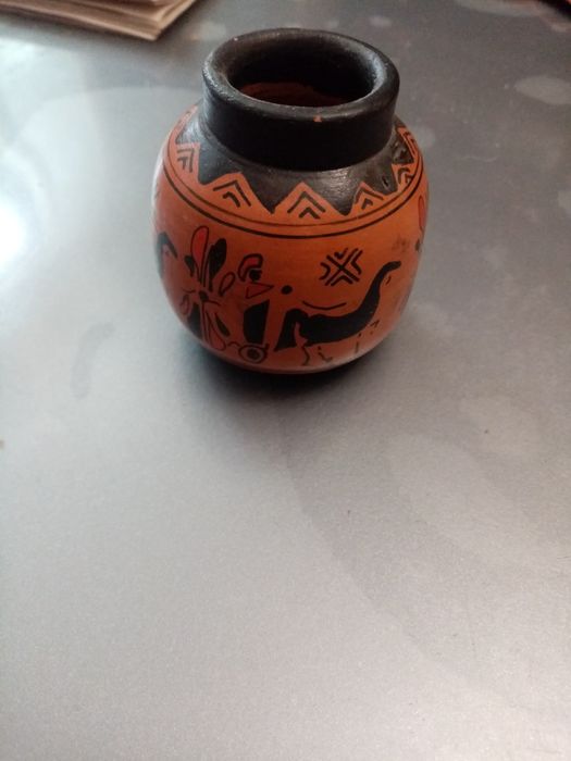 Съд за вода, зърно, храна! Минисъдче от колекция, средна Америка