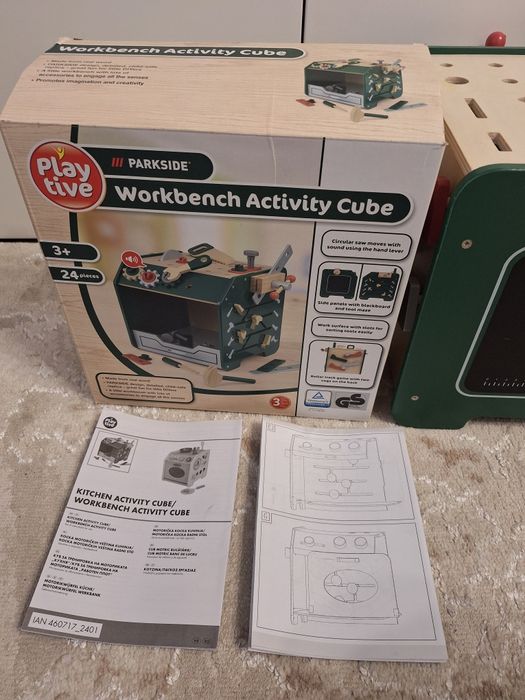 Cub de activitati band de lucru lemn Lidl