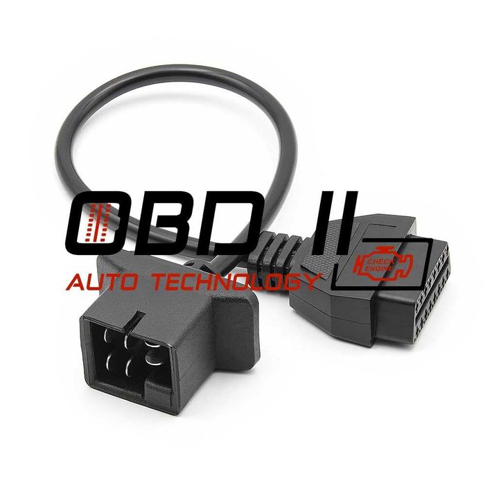 Кабел / Преходник / Адаптер за Chrysler 6 Пин 6 Pin Крайслер Delphi