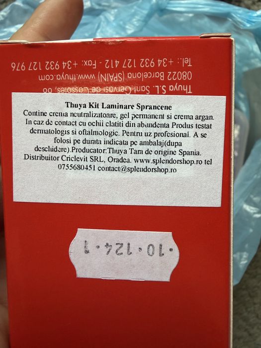 Kit Laminare Thuya+kit vopsire Binacil