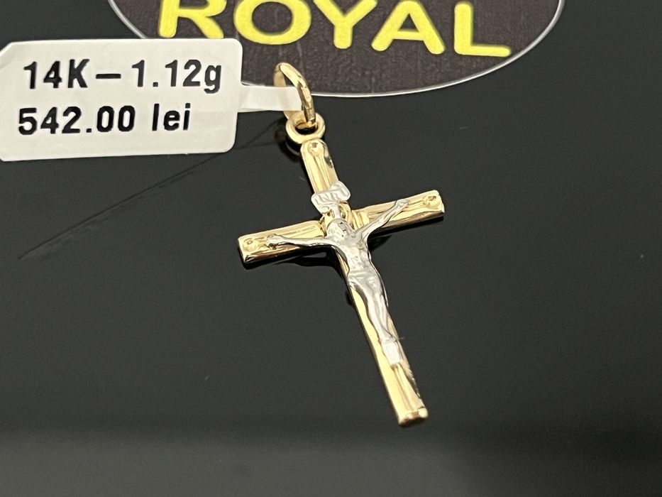 Bijuteria Royal CB : Pandant aur 14k 585  1,12 gr