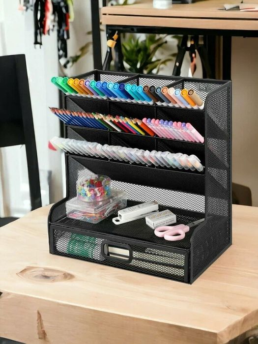 Органайзер для документов вертикальный, сетчатый