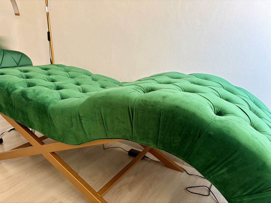 Pat profesional pentru extensii gene / cosmetică - verde