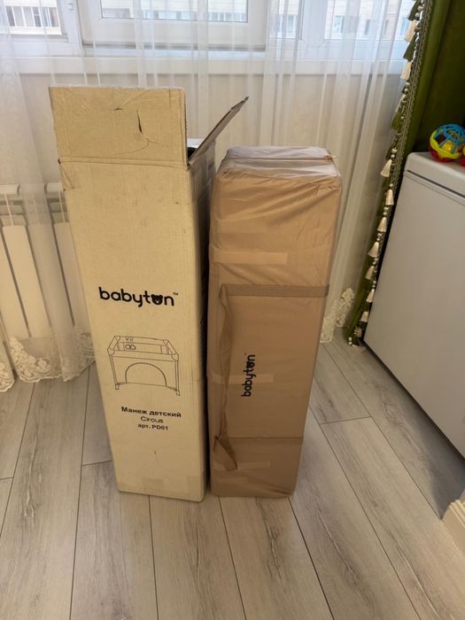 Манеж-кровать Babyton