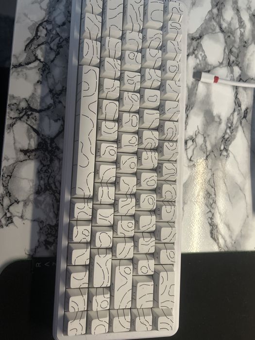 Ajazz ak680 max he alba