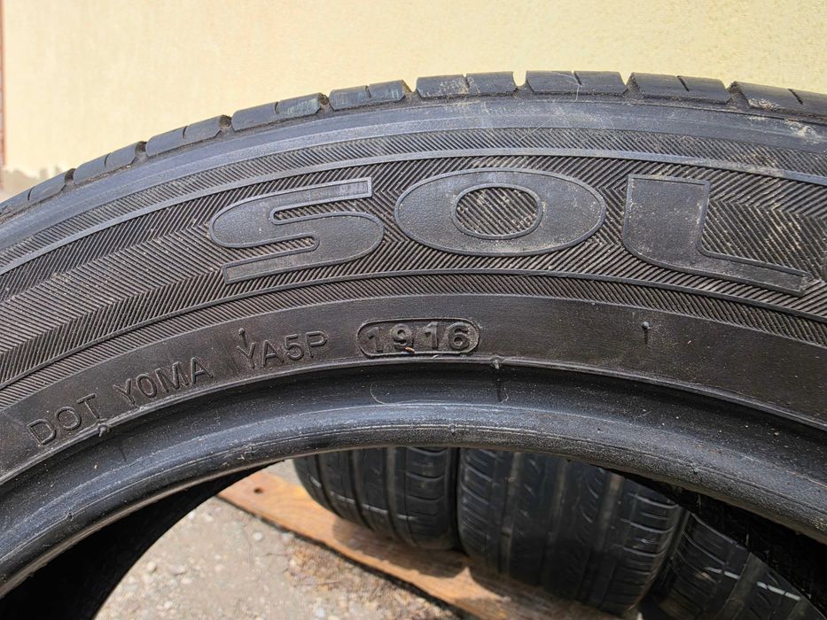 4 бр. летни гуми 195/55/16 Kumho 4,5-5 mm DOT 1916