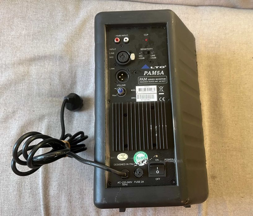 Monitor activ LTO PAM5A 80W cu suport perete tavan