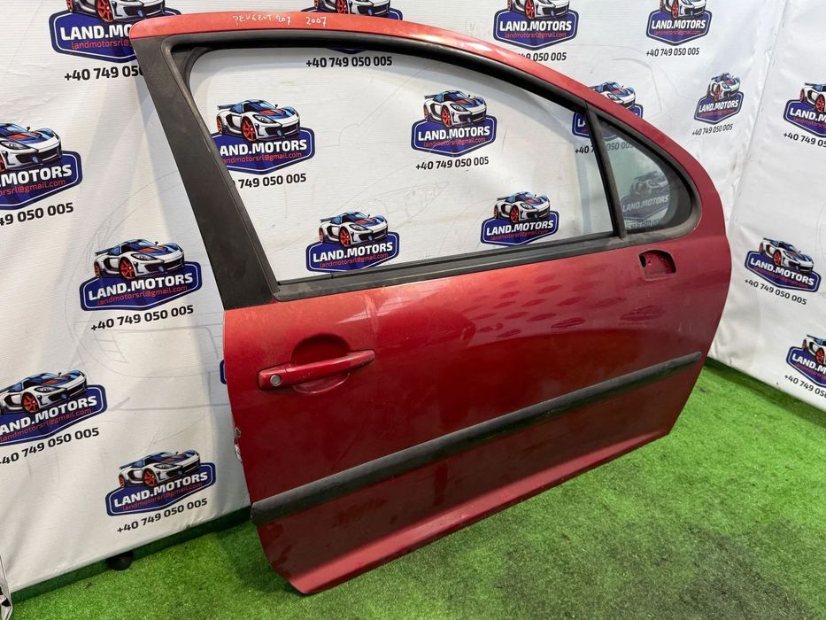 USA PORTIERA FATA DREAPTA PEUGEOT 207 1.4 BENZINA 2007 / BERLINA 3 USI COD OEM 9004AR 2006-2014