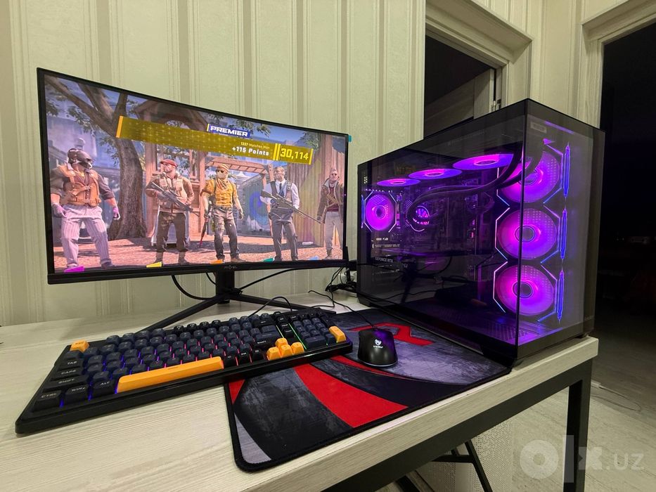 Gaming PC Ryzen 5 9600X / RTX 5060 8GB /16GB DDR5/SSD 512GB/ 27" 280Gz