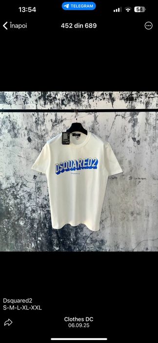 Tricou dsq model nou