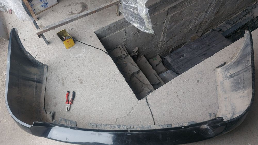 Задний бампер приора универсал