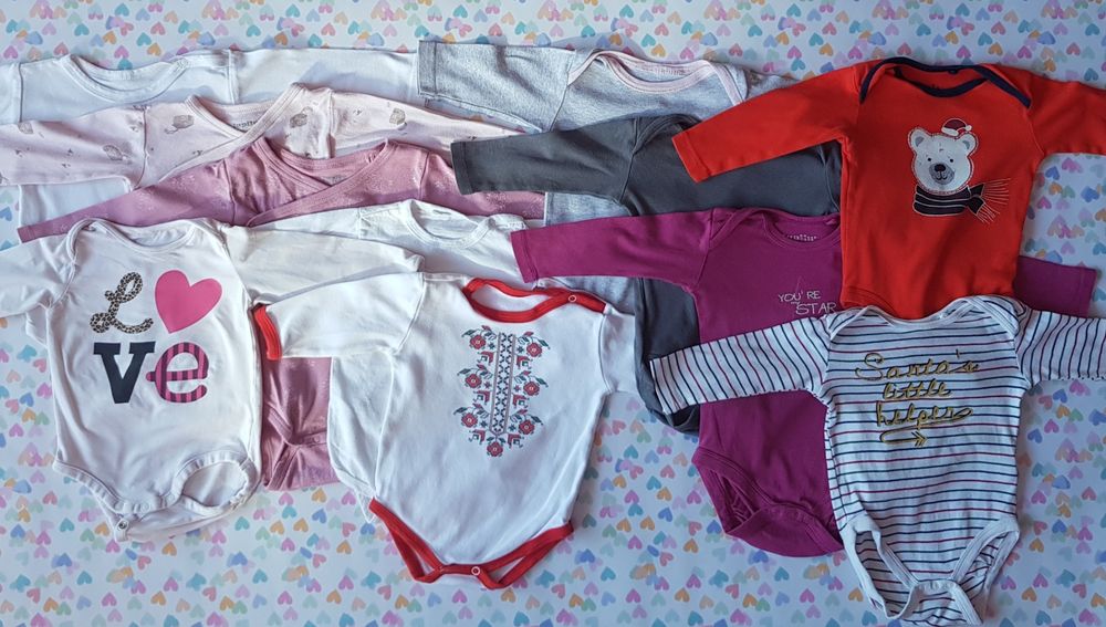 Голям ЛОТ бебешки дрешки 5-6м до 1 година 68 - 74рр +-