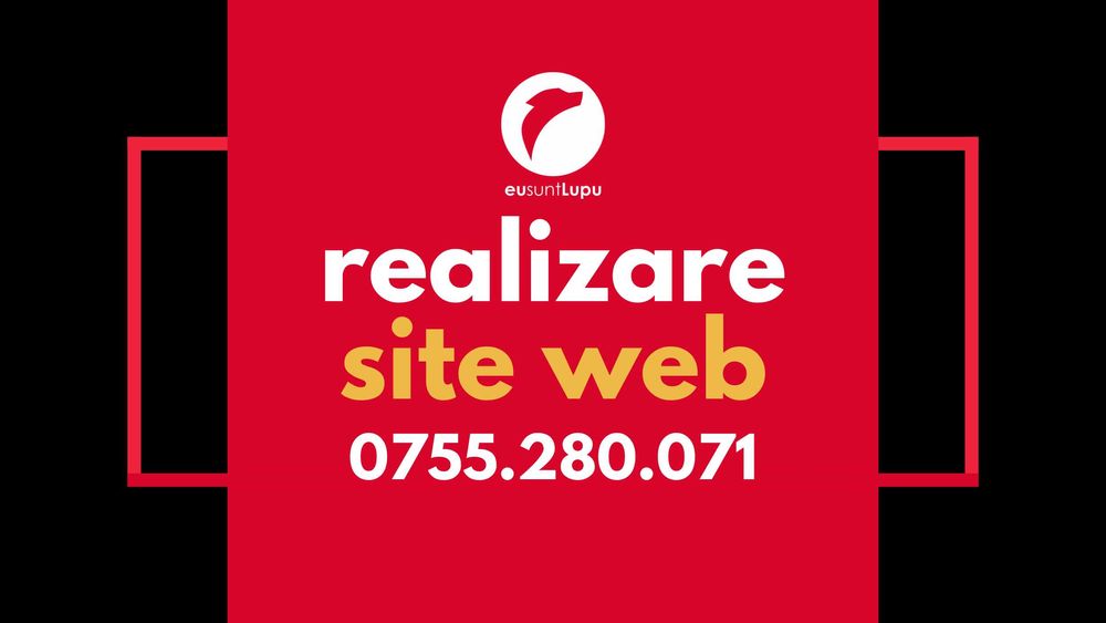 Realizare & Constructie rapida in 24h site-uri de prezentare Firme