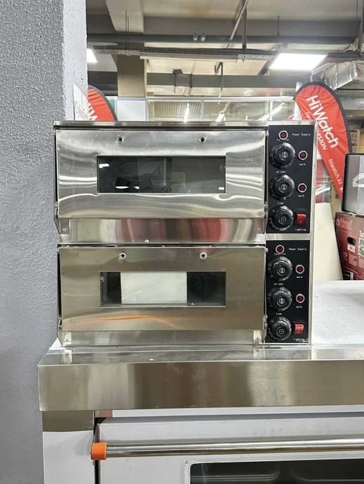 Двухярусная пицца печь