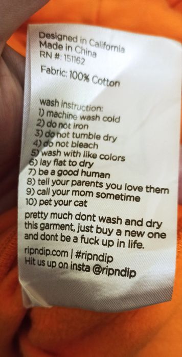 RipnDip hoodie / Wood Wood long sleeve