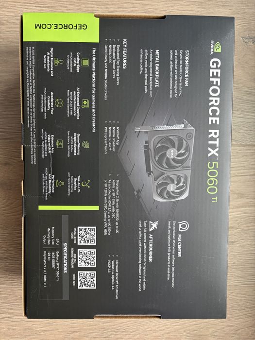 Nvidia RTX 5060ti 16GB