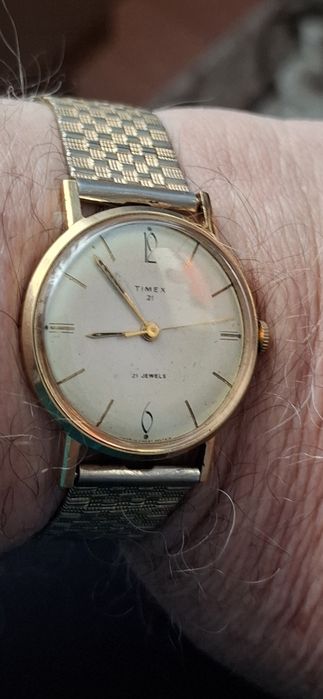 TIMEX ceas de mînă bărbătesc mecanic 21 rubine