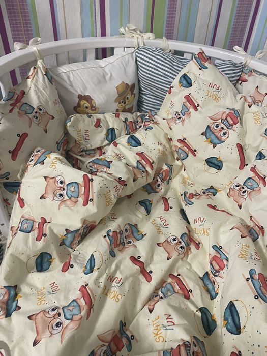 Бортики в  кроватку