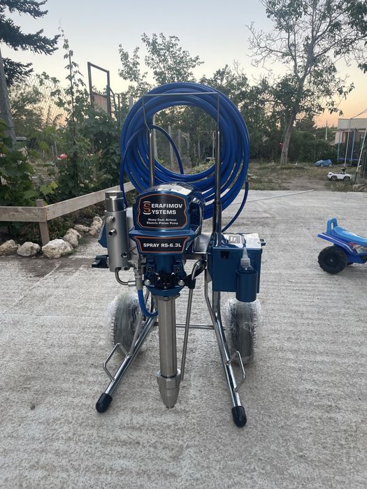 Машинна шпакловка и боя. Комплексни строителни ремонти-Варна