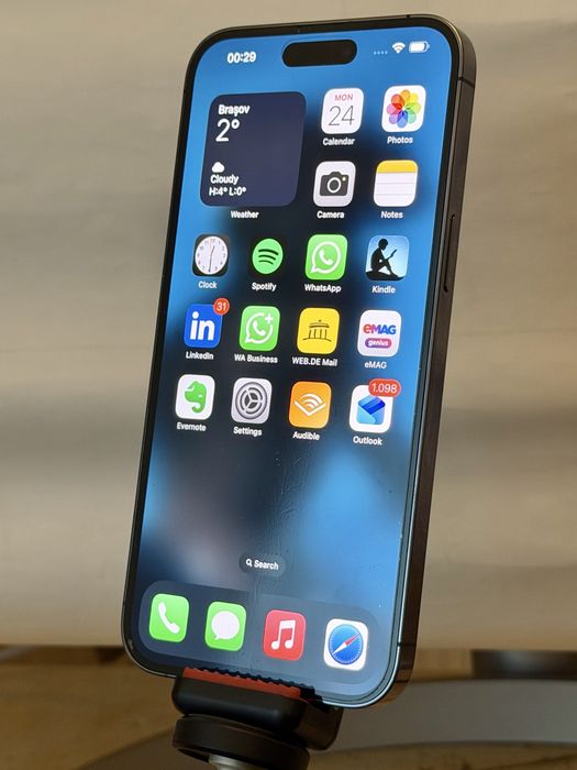 Apple Iphone 14 Pro Max, 1TB, Deep Purple, Bateria Nou, retea liber