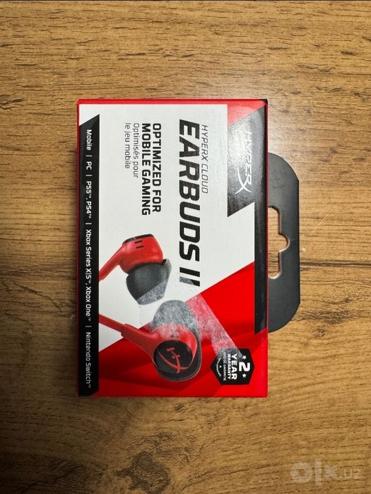 HyperX Cloud Earbuds II o'yin quloqchini