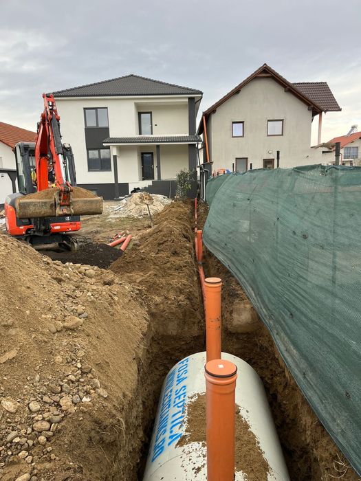 Fosa septica cu montaj