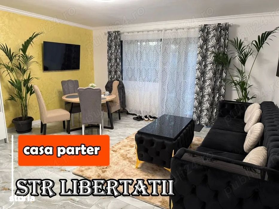 Casa parter , mobilată si utilată – Libertății, 270 mp teren