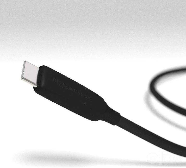 Кабель Amazon Basics USB-C to USB-C 3.1 Gen 2 60W 10Gbps 40k60Hz