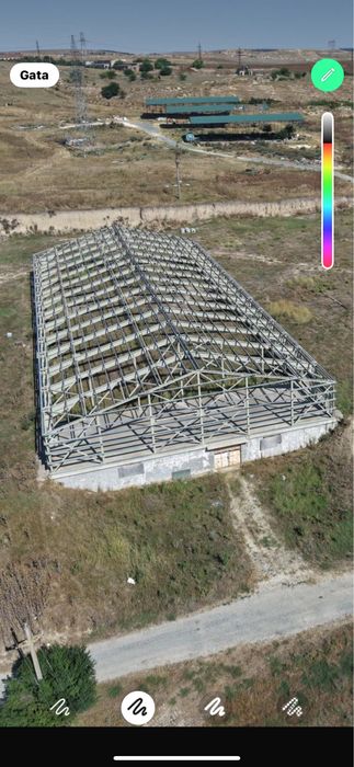 Structura de Hala  2100 mp 70 lungime x 30 latime